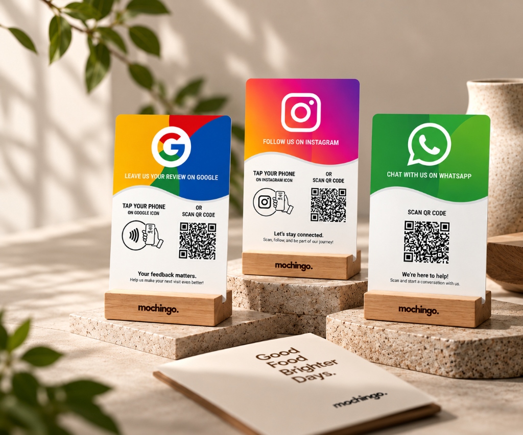 Mochingo NFC stands